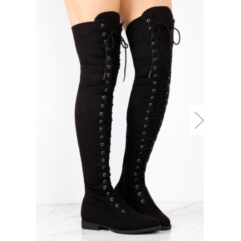 Lace up boots